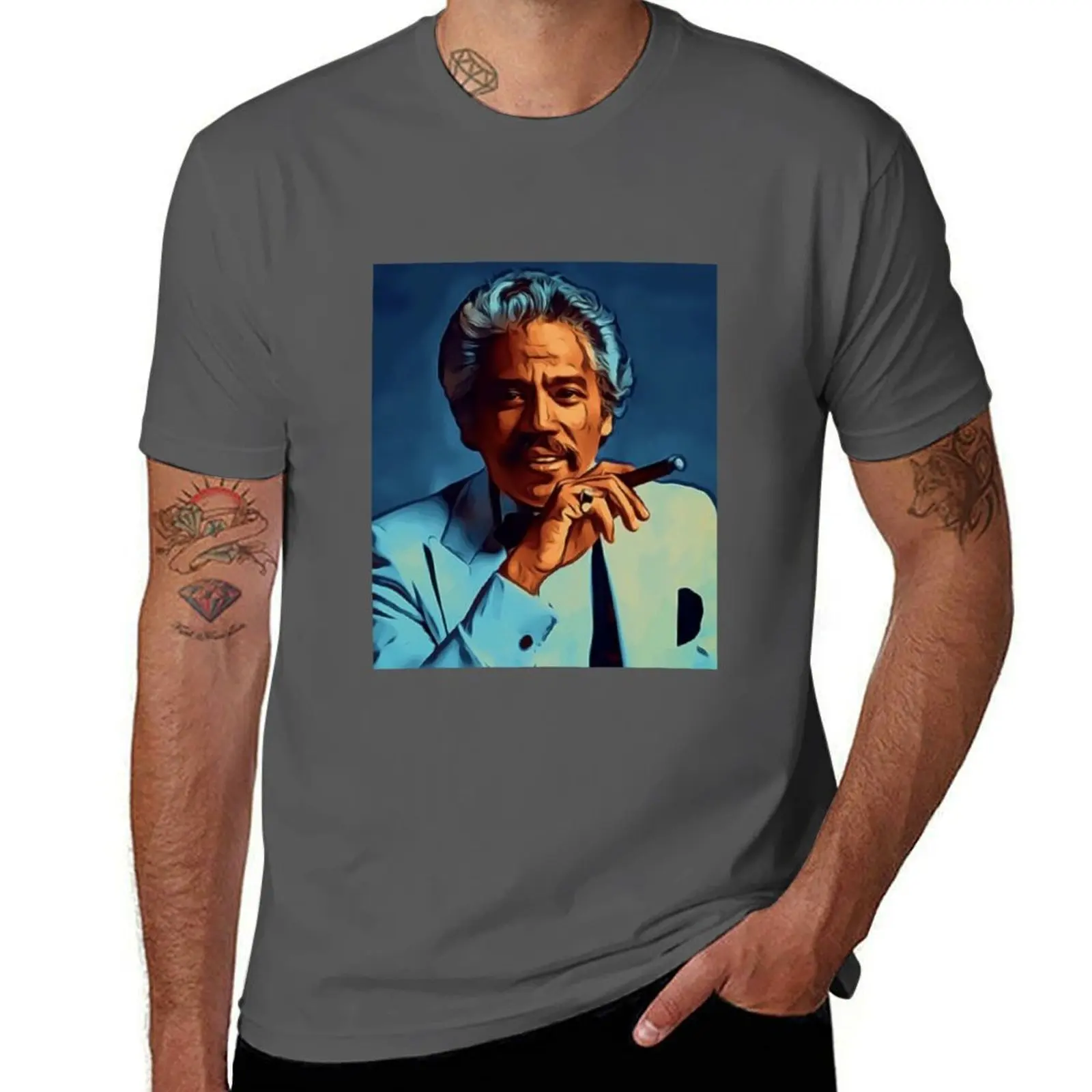 

Johnny Pacheco T-Shirt t shirts for man graphic tees t shirts for man cotton funny t shirt man cotton T-Shirt