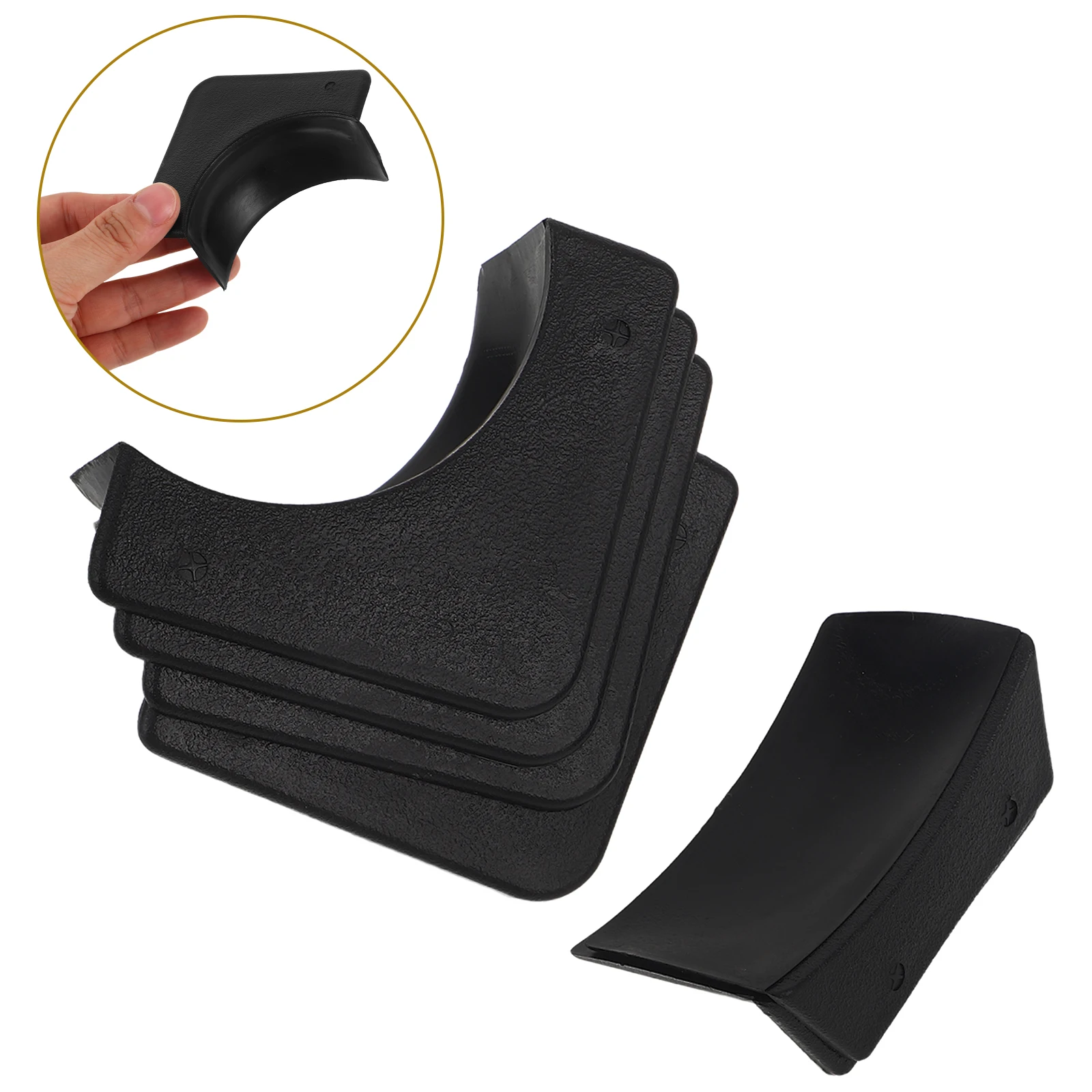 

6pcs Accessories s Mini Billiard Pockets Plastic Replacement With Midtail Bag For Home Room Pool Table Parts Training Ball