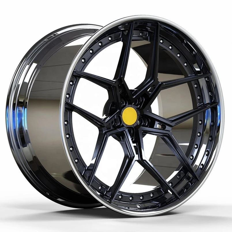 for GVICHN Factory hot sell Deep LIP 19 inch car alloy wheels 5x112 forged car wheels