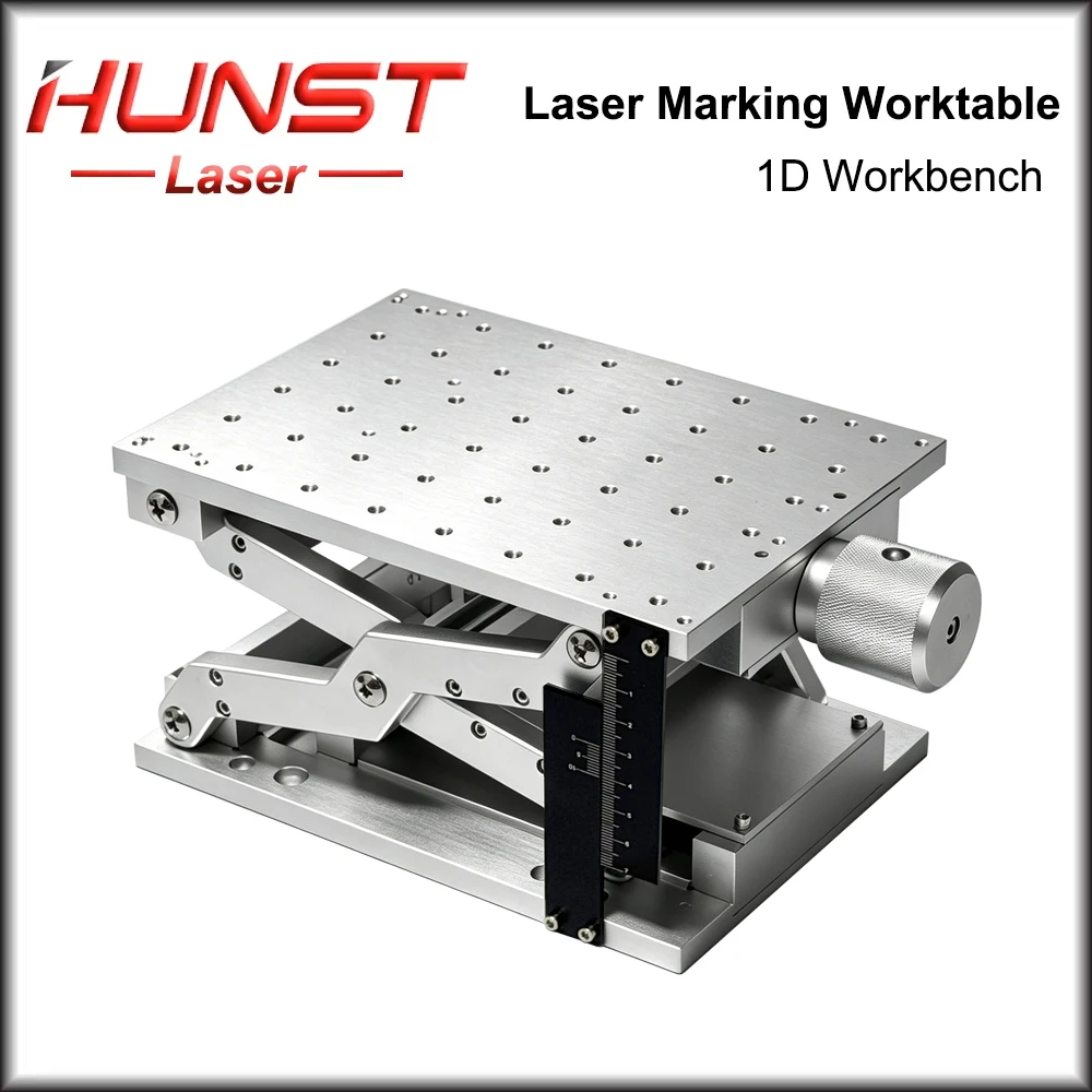 HUNST 1 Axis Moving Table 210*150mm Working Size Z AXIS Table Portable Cabinet Case DIY Part for Laser Engraving Machine