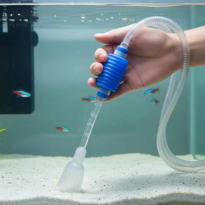 Fish Tank Water Changer Sand Washer Water Pump Fish Tank Water Absorber Siphon Pipe Manual Water Changer