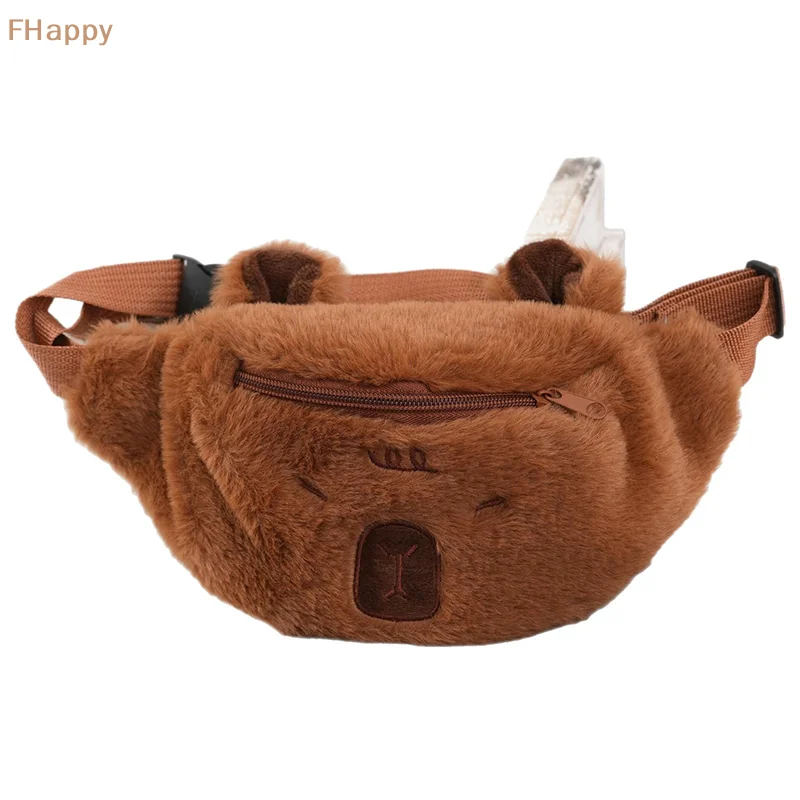 Süße Tiere Capybara Capybara Plüsch Hüfttasche Modetrend Damen Umhängetasche