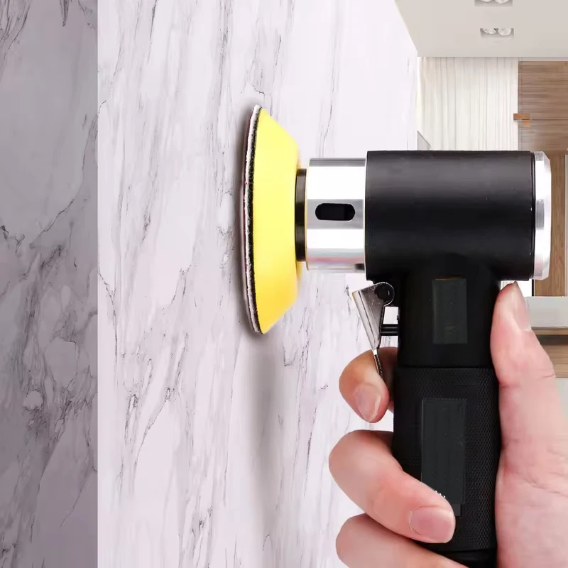 

48Pcs 2'' 3'' Mini Orbital Air Sander Pneumatic Polishing Grinding Machine Air Tools Buffer Dual Action Orbital Polisher for Car