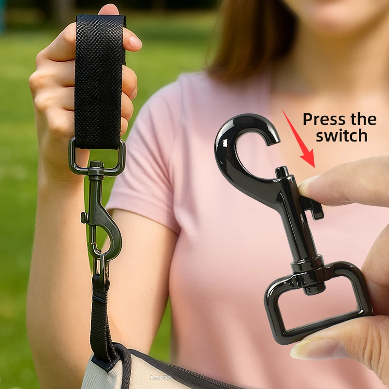 

2-10Pcs 15/20/25mm Metal Bag Strap Buckles Keychain Swivel Lobster Clasps Trigger Snap Pet Collar Hook DIY Hardware Accessories