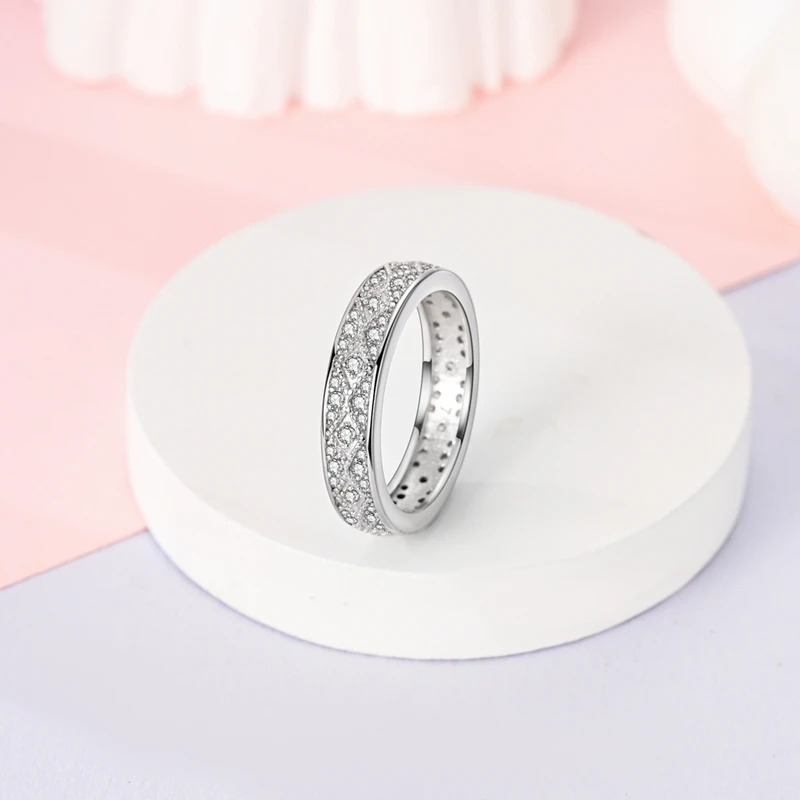 

925 Sterling Silver Ring Original Vintage Pattern Ring For Women Girls Jewelry Birthday Anniversary Gifts