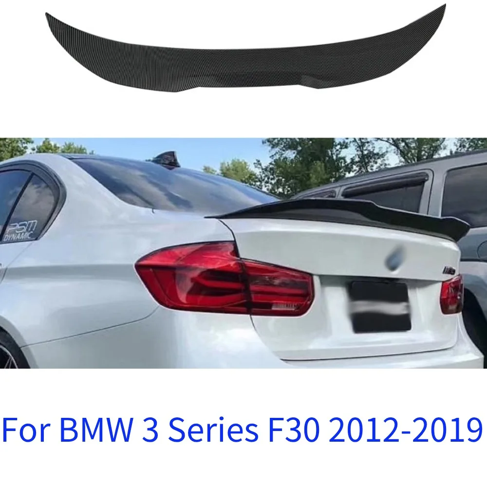 

Для BMW 3 серии F30 F31 F35 M4 MP PSM Style Глянцевая черная задняя крышка багажника Автомобильный спойлер Хвостовые крылья Тюнинг Внешние аксессуары