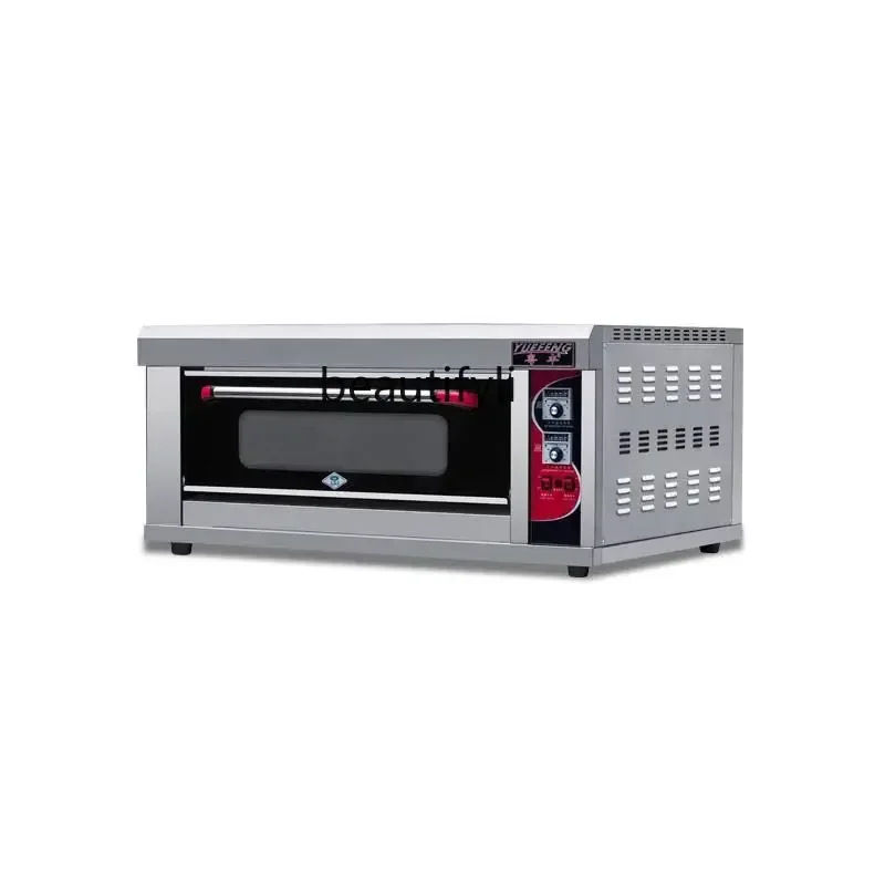 Electric oven commercial large capacity single layer double plate baking cake bread electric baking oven multi-function