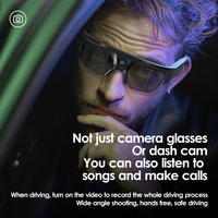 2K HD Sport DV  Video Recorder XV16 Riding Earphones Photograph Bluetooth Connection Voice Assistant Smart Glasses With Camera