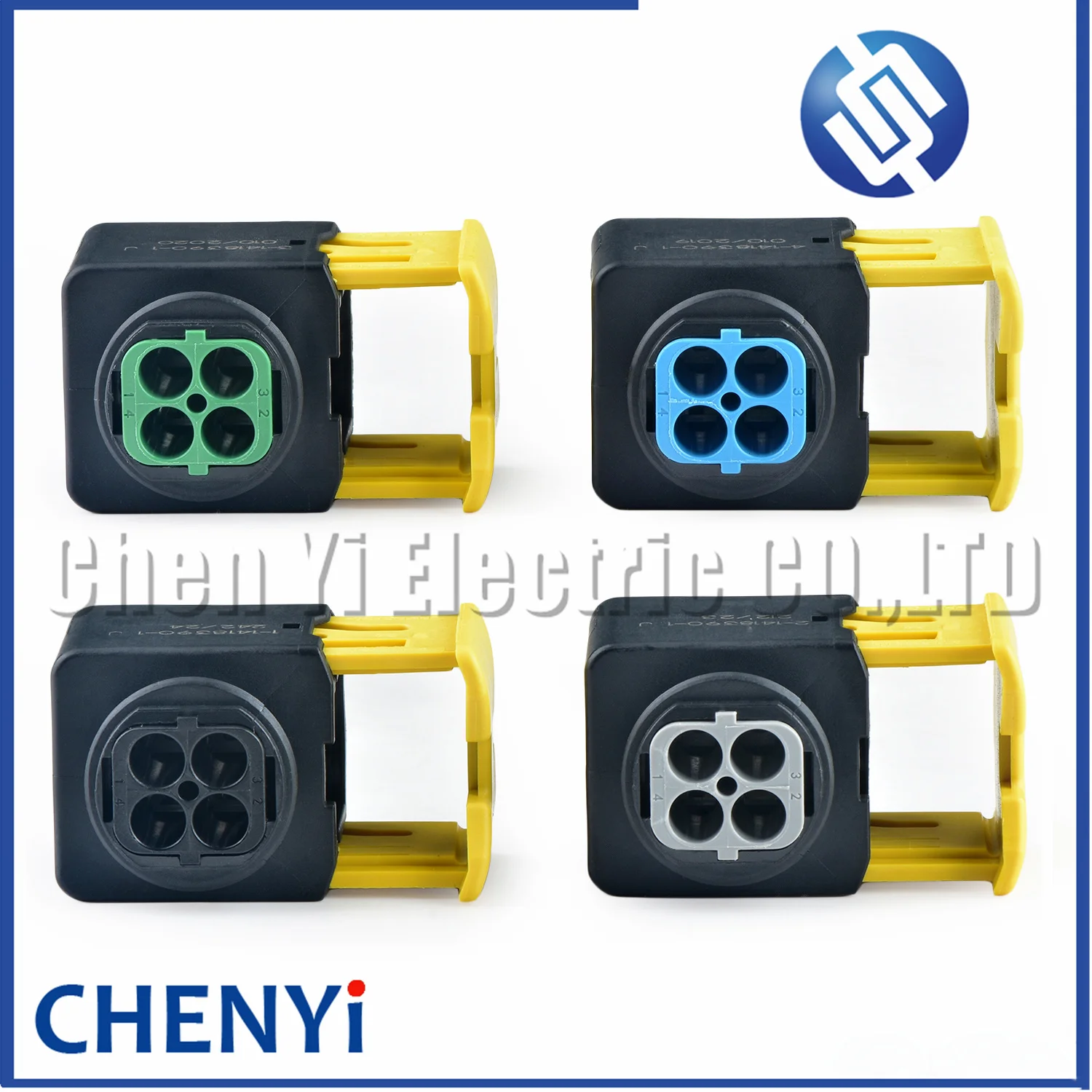 4 pin 1-1418390-1 Waterproof Automotive Electric Oxygen Sensor Connector 114183901