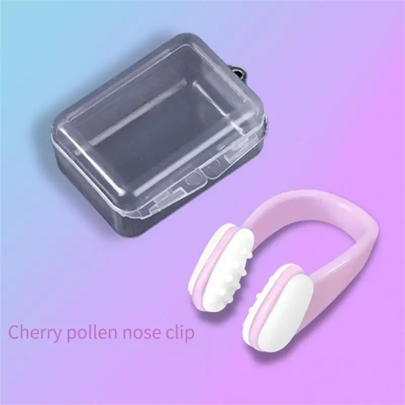 Swimming Nose Clip Soft Silicone Earplugs Swimmer Unisex Nose Clip Waterproof Swim Accessories for Kids Adults Water Sports