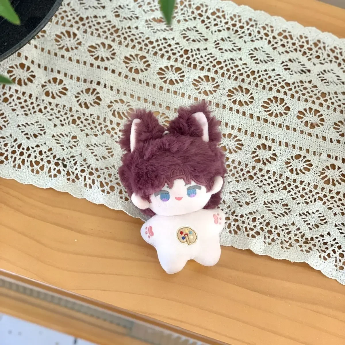 10cm boneca caleb jogo amor e espaço profundo sylus xavier zayne rafayel anime plushies algodão estofamento ídolo pingente mochila chaveiro