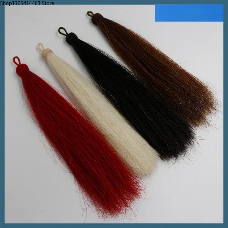 real-horsehair-red-tassel-for-chinese-spear-kung-fu-martial-arts-spear-tassel-martial-arts-products