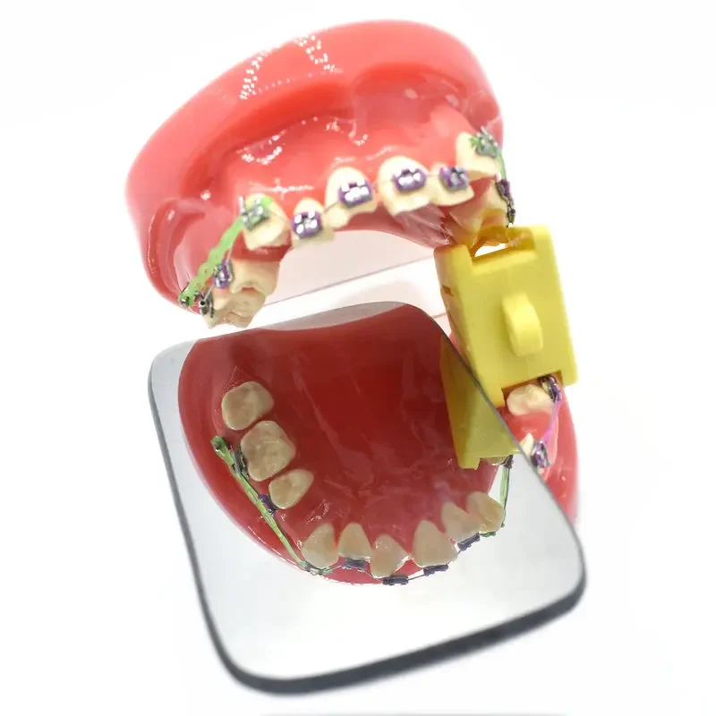 

Dental Rhodium Occlusal 2-Side Reflector Intraoral Photographic Glass Mirror