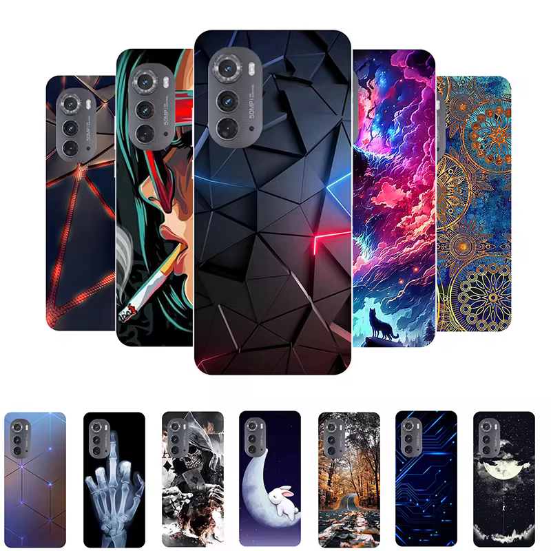 For Motorola Edge 2022 Case Silicone Back Cover Phone Case for Motorola Moto Edge 2023 2024 Soft Case Edge2022 Funda Cartoon