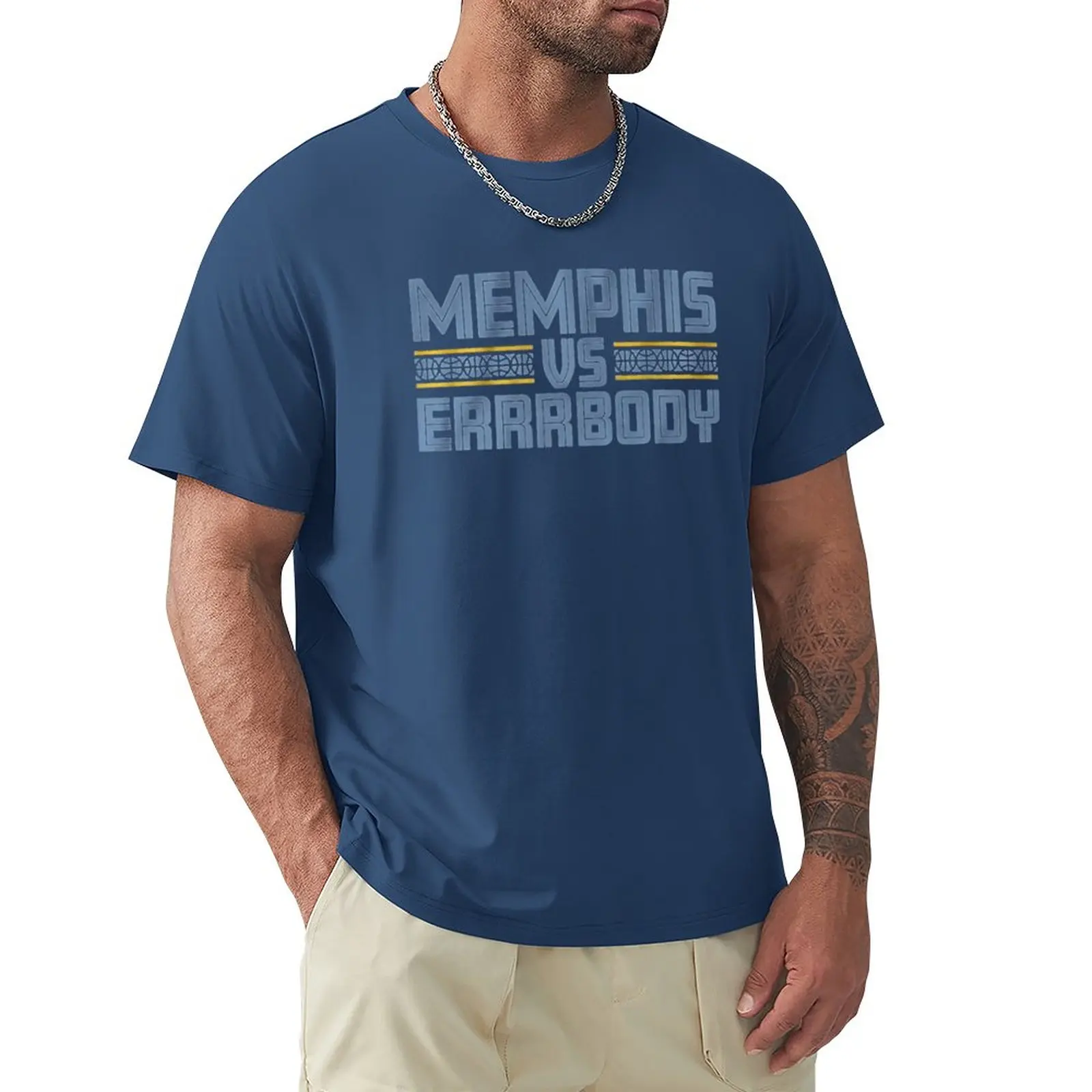 

Memphis vs Errrbbody T-Shirt summer top plain funnys mens graphic t-shirts funny