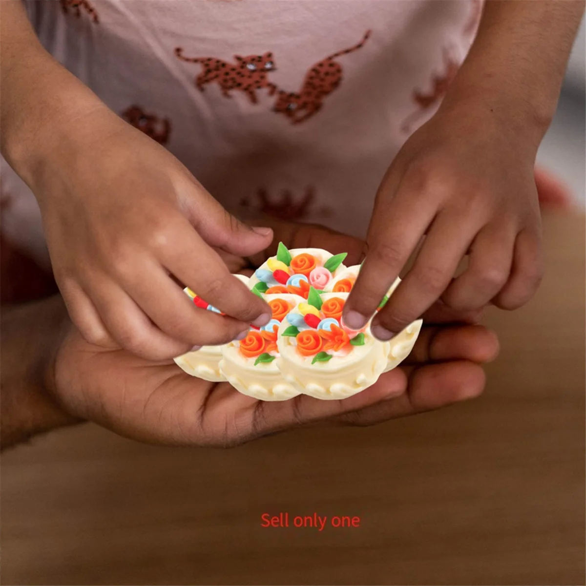 A71P طعام صغير كعكة وهمية كعكة كب كيك اصطناعية نموذج ديكور عتيق كعكة الزينة التظاهر الراتنج كعكة صغيرة D