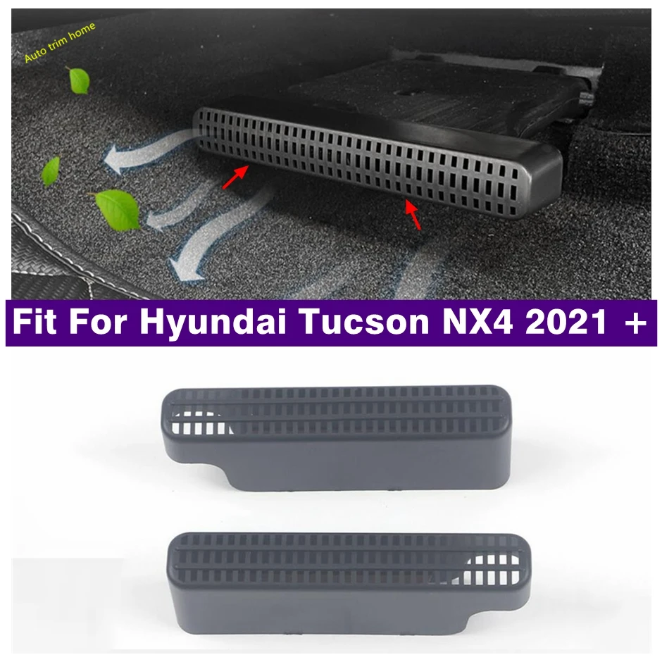 

Seat Under Heat Floor Air Conditioner Duct Vent Outlet Grille Frame Cover Fit For Hyundai Tucson NX4 2021- 2025 Car Accessories