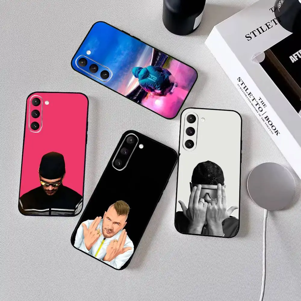Rapper J-JUL Phone Case For Samsung Galaxy A73,A72,A71,A70,A53,A52,A51,Soft Silicone Black Cover