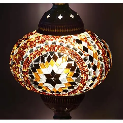 Mosaic Lamp - Handmade Turkish 7 