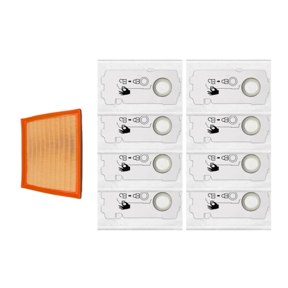 Effective Dust Collection Bags Vacuum Dust Bags Cleaner Workspace Longevity Design Robust Material Construction