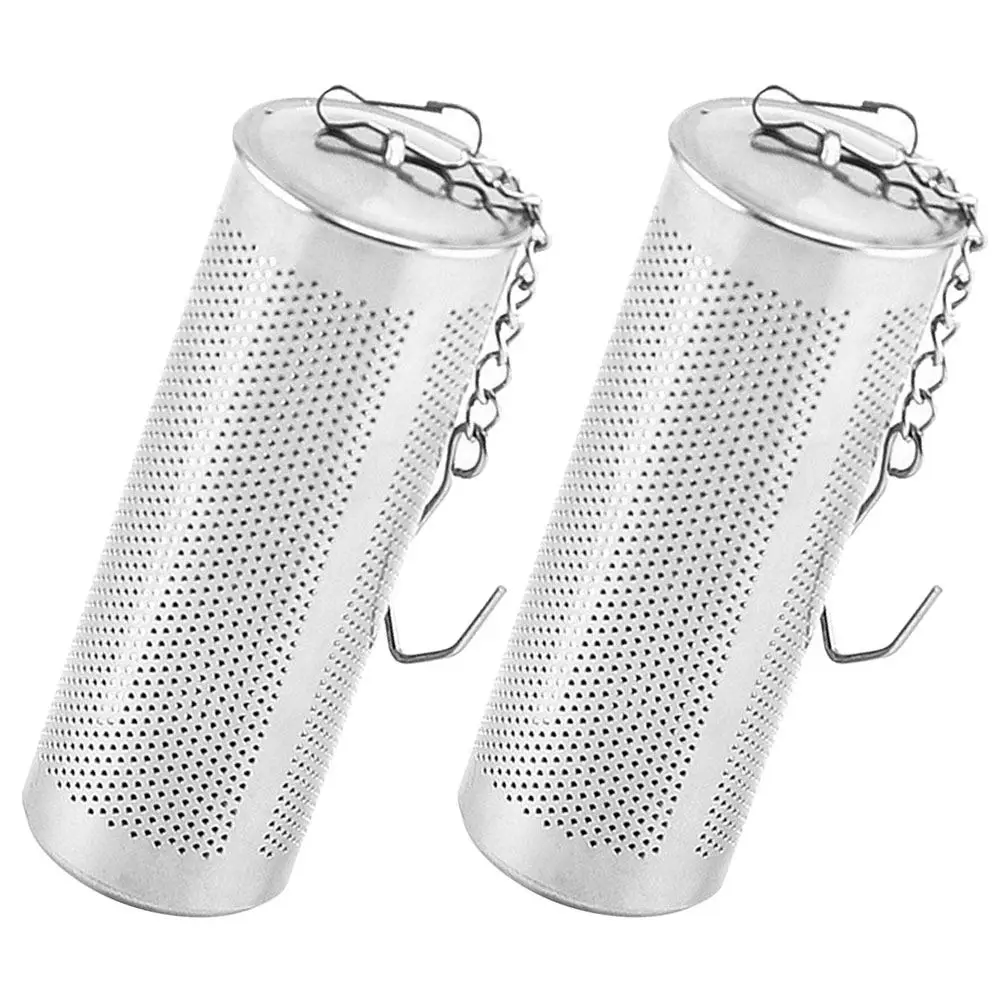 Stainless Steel Tea Strainer Infuser with Hook Chain – Reusable, Easy-Hang Filter for Clear, Refreshing Brew