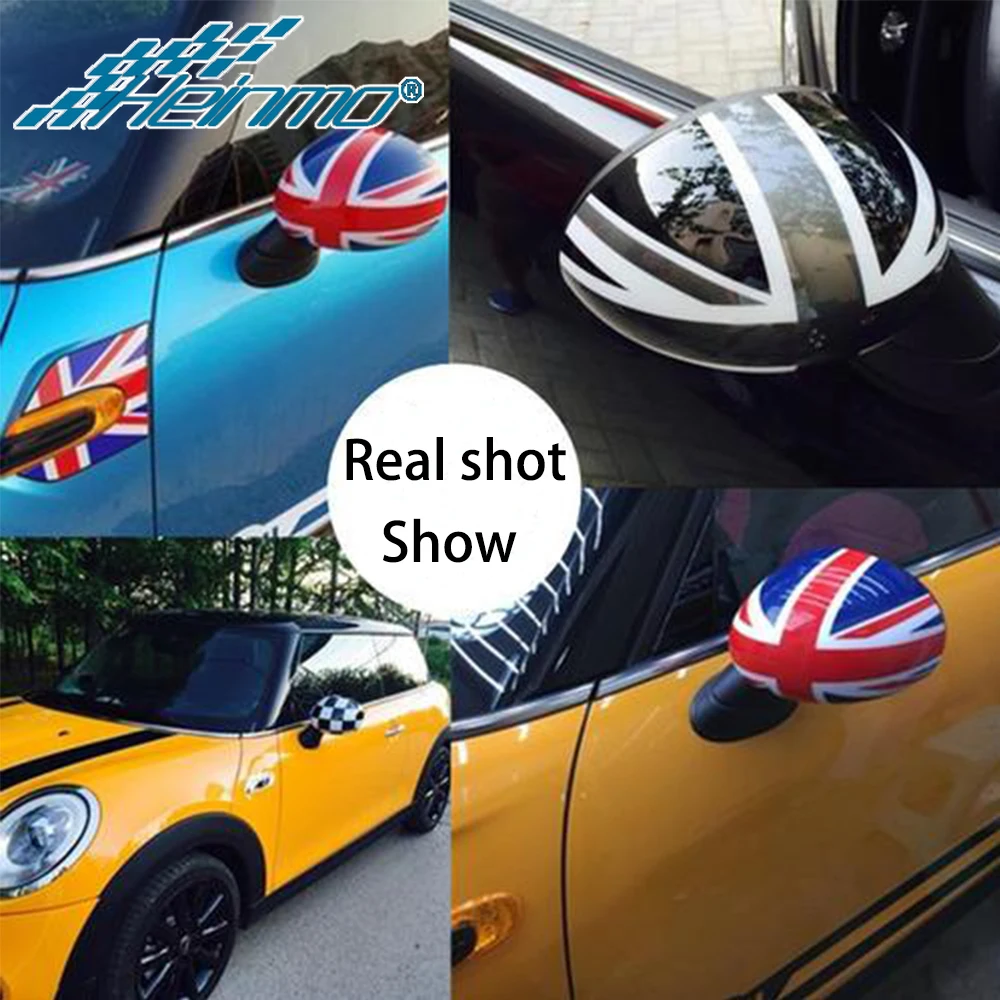 

For MINI Cooper Countryman Clubman F54 F55 F56 F57 F60 2020-2024 Car Styling Accessories Rearview Rear View Mirror Sticker Cover