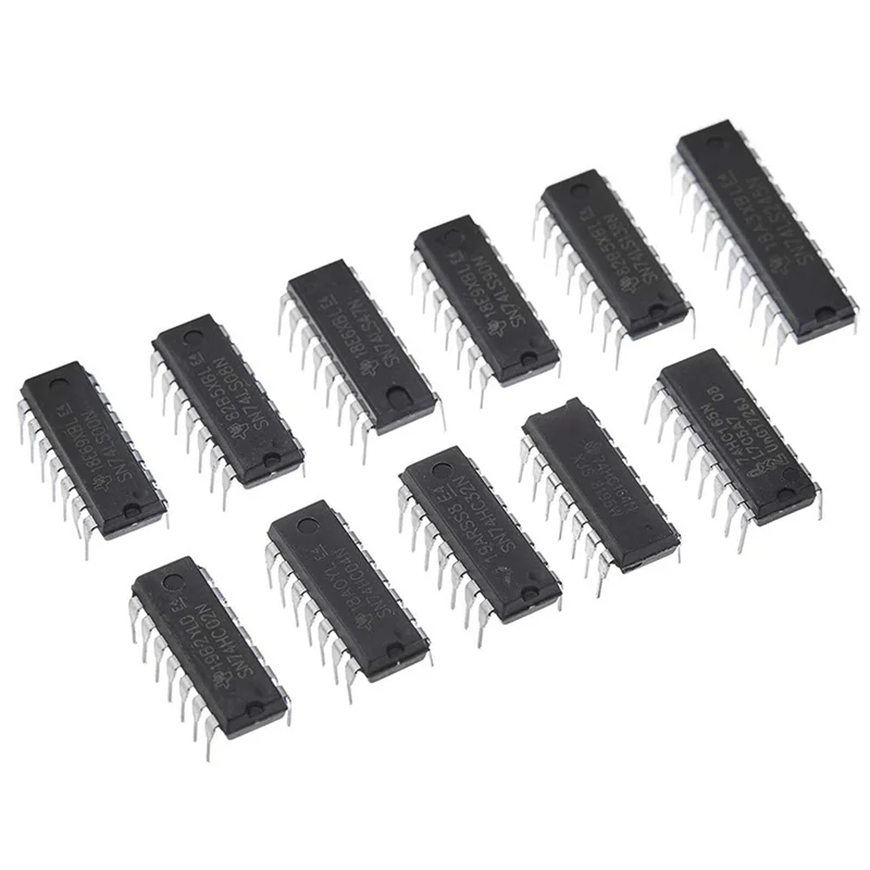 B63B-160Pcs(80Pcs 74Hcxx+80Pcs 74Lsxx) Serie Kit surtido de circuitos integrados lógicos Chip integrado digital