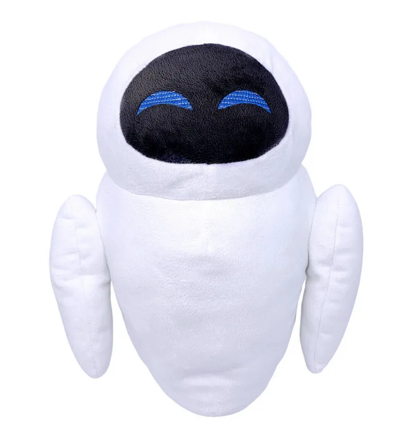 

New Movie Eve White Robot Plush Kids Stuffed Toys For Children Gifts 30CM