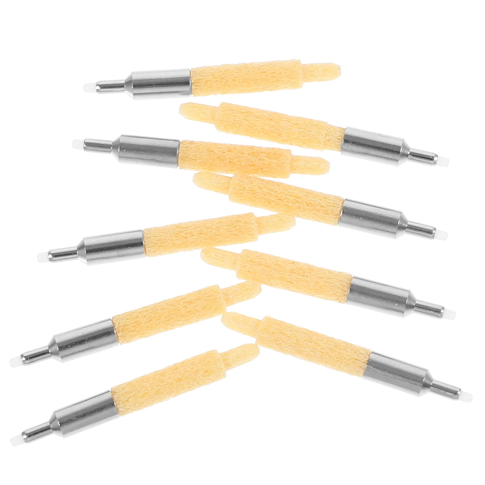 

20 Pcs Paint Pen Nibs Marker Tips Replacement for Pens Gel Refills Universal Points Nylon Student White