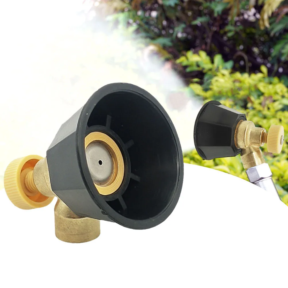 1 PC Atomizing Adjustable Sprayer Agricultural Sprinkler Nozzle Black Windproof Sprinkler Garden Watering Irrigation Tools