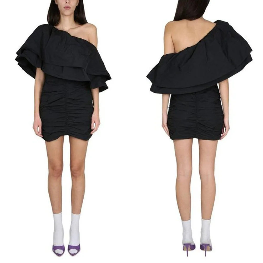 무릎 지퍼 주름 여성 위의 맞춤형 고품질 백리스 블랙 vestidos de piedras 이브닝 드레스 플러스 사이즈 저녁