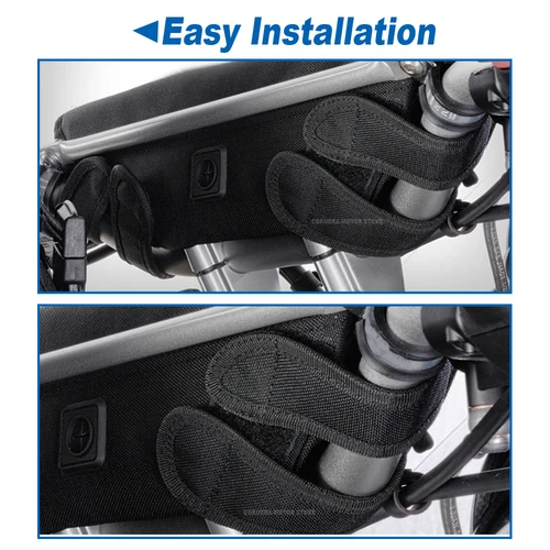 Imagen 2 del producto Bolsa impermeable para manillar de motocicleta, bolsa de viaje para Honda XR230MOTARD XR 230, 250, 400, 125