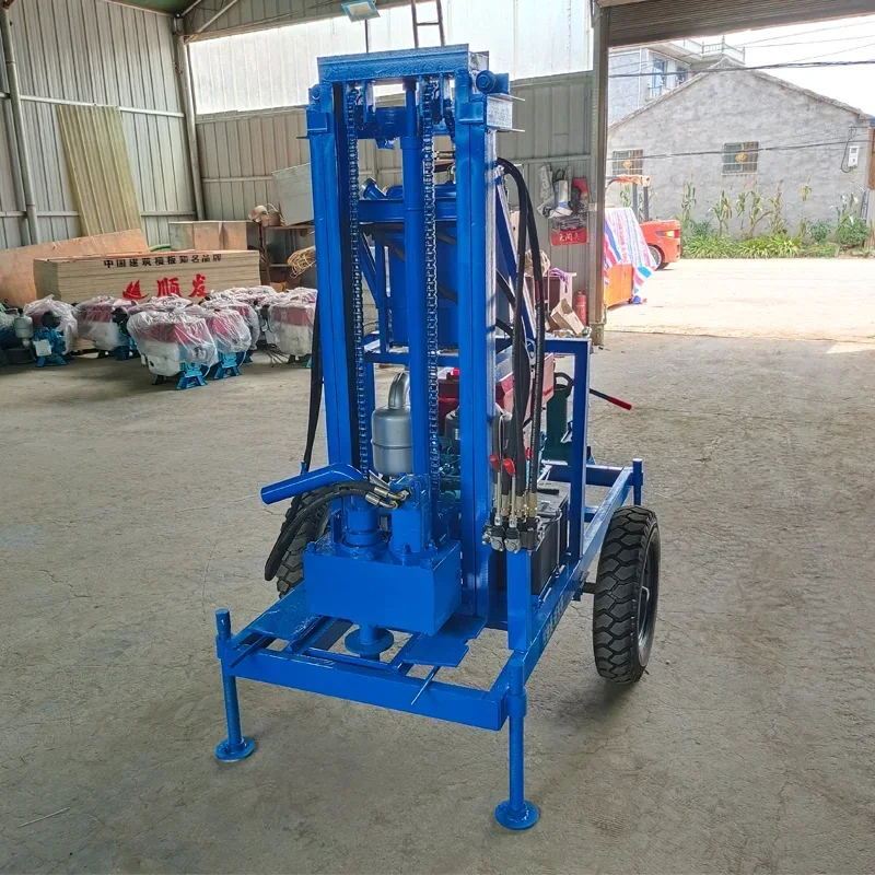 YG Factory Price 50M Water Well Drilling Rig Machine Manufacturer Artesian Portable Bore Hole Drill Rig Sale for Southeast Asia