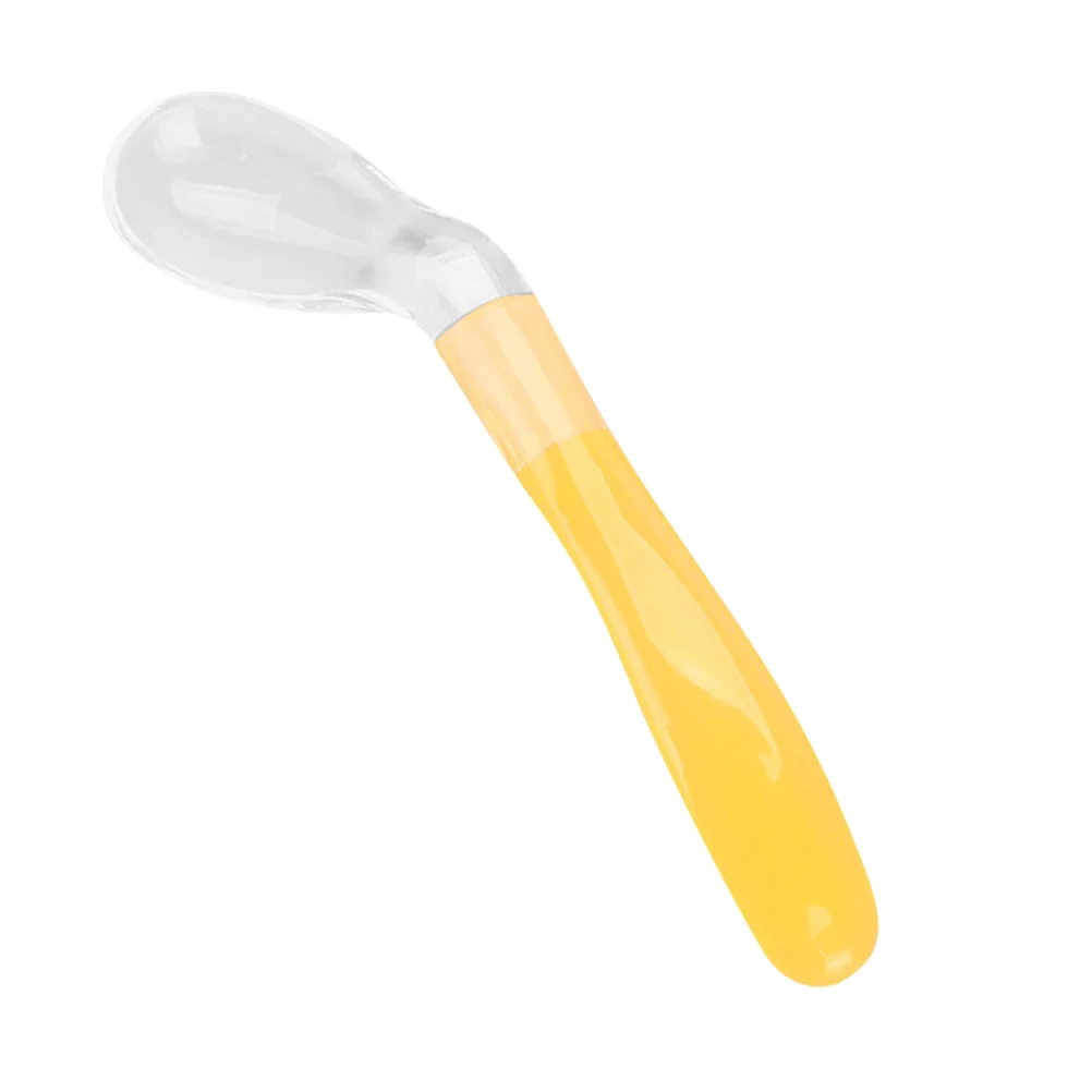 

2Pcs Silicone Soft Spoon for Babies - Shallow Design Prevents Overfeeding, Safe Feeding for Infants Starting Solids,