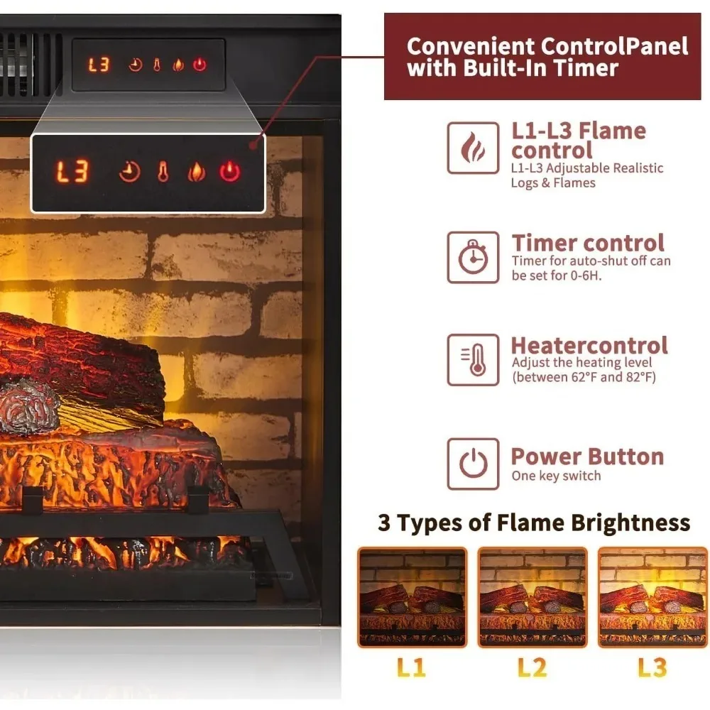 Thumbnail 3 - #13 Best Electric Fireplace Heaters to Buy In 2026