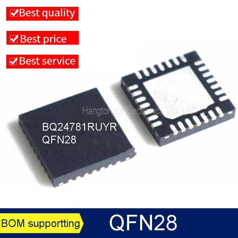 BQ24781RUYR BQ24781 شرائح حرير الطباعة 24781 QFN28
