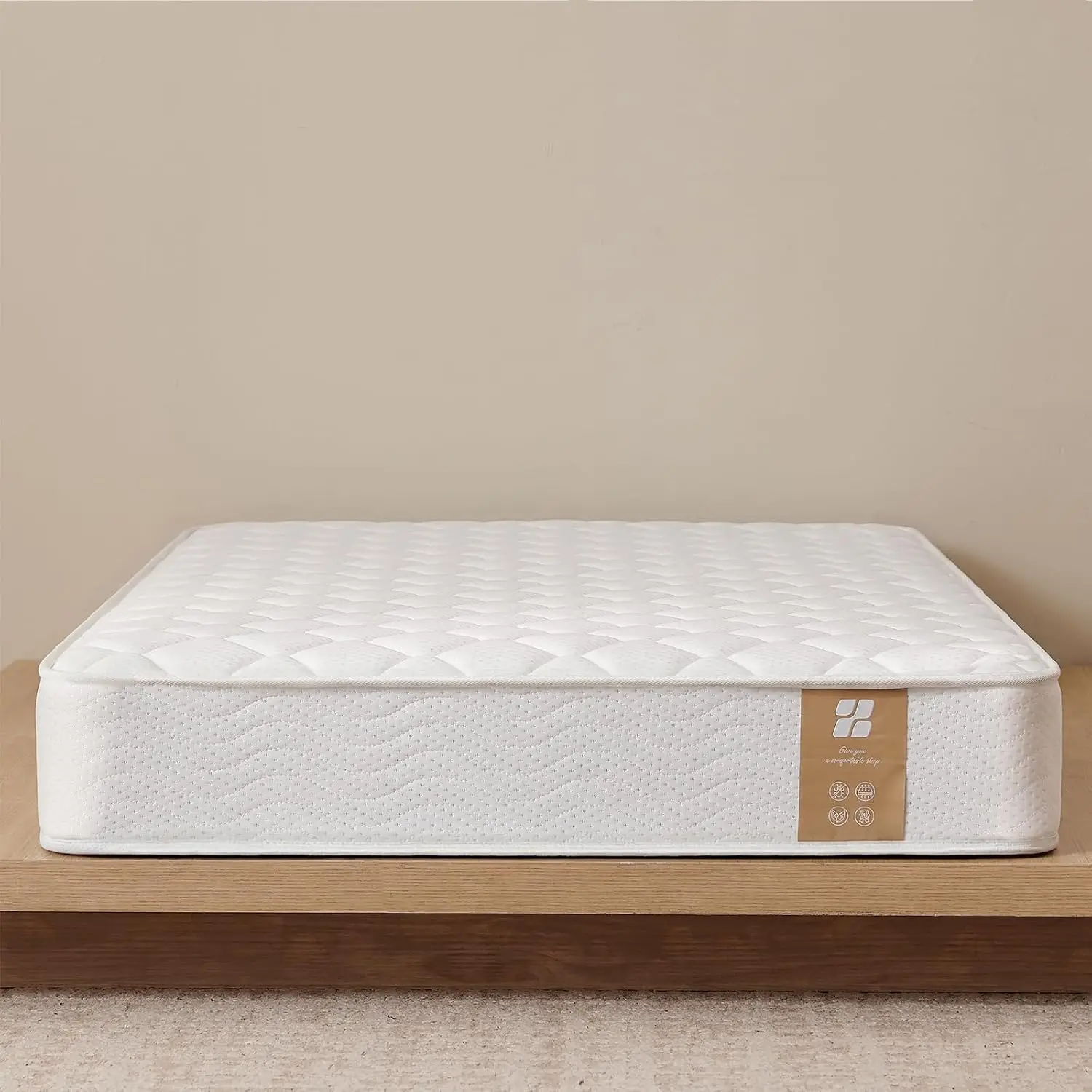 Profus 8 Inch Twin Mattress, Hybrid Memory Foam & Bonnell Spring Mattress