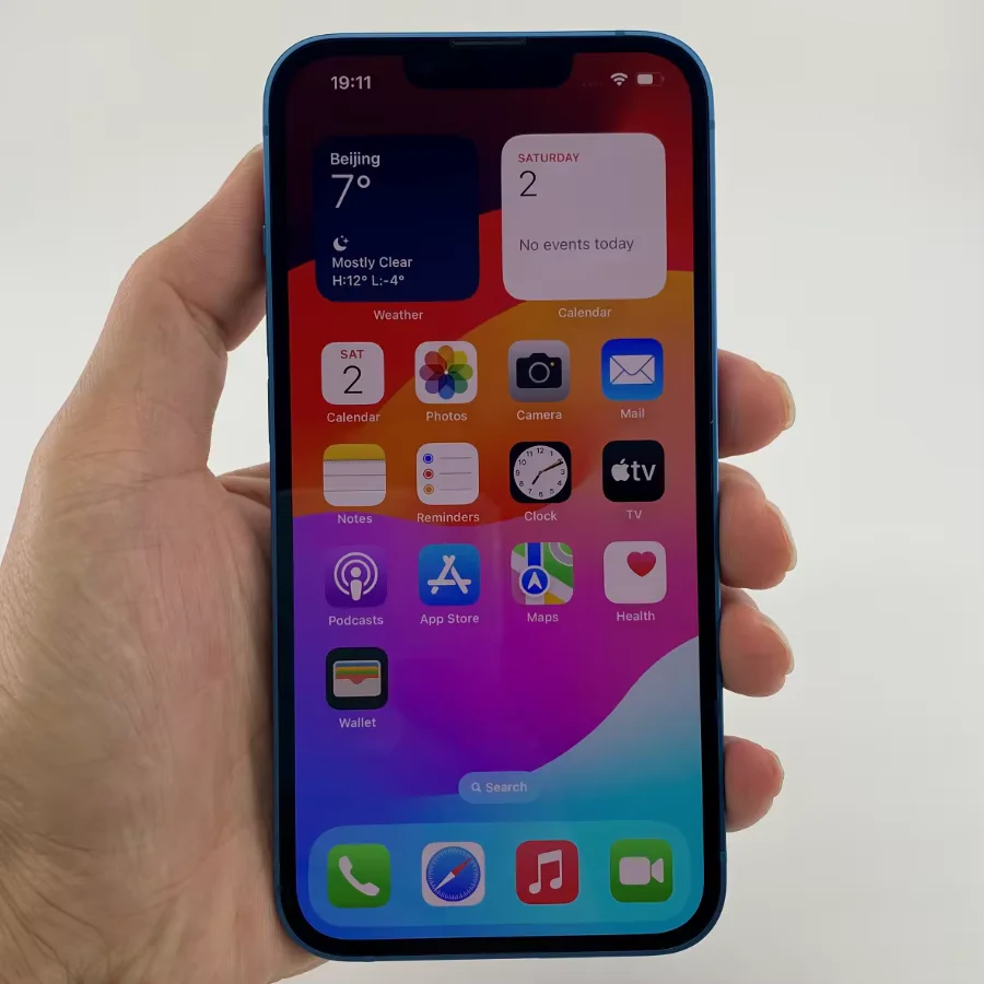 Apple Original iPhone 13 مفتوح 128GB/256GB A15 Chip 5G Speed IOS Face ID 6.1 'OLED Screen NFC يدعم 13 هاتف محمول