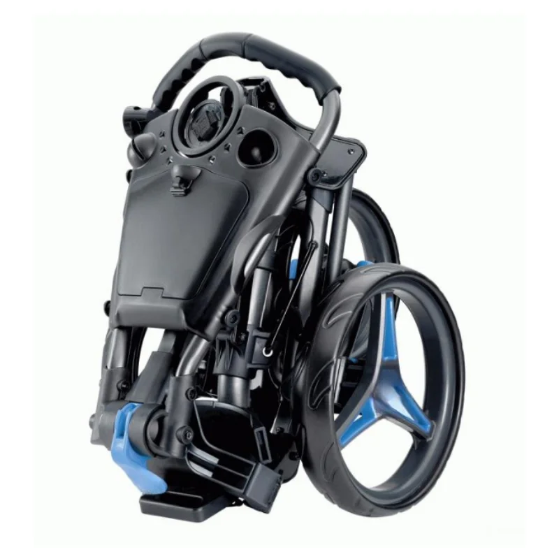 

Compact Folding Electric Golf Cart System with Ergonomic Handle & Ample Storage Space-Conscious Golfers BIG SALE Golf Trolley