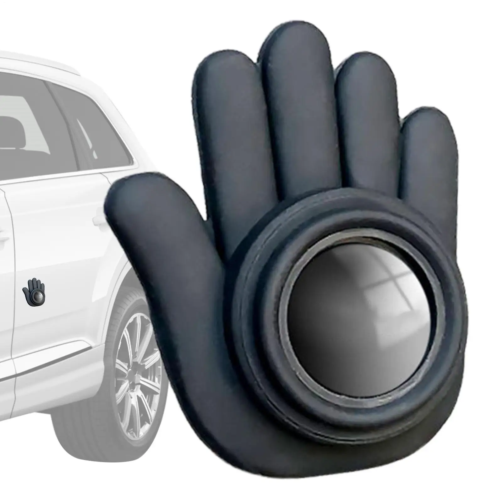 Palm shape Car Door Shock Absorber Universal Self Adhesive Anti-Collision Thick Door S-ilencer Protection Sticker
