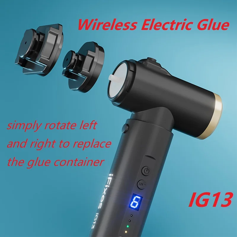 

iFix iG13 Glue Dispensing Gun Different Diameters Precise Control No Dripping For 10CC 30CC 50CC Tubes UV Glue Other Adhesives