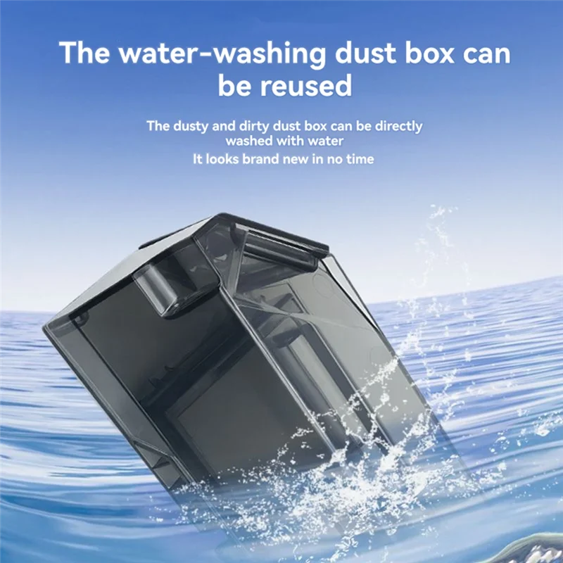 A85I-Dust Box With 6 Filter For Roborock Saros 10R / G20S Ultra Vacuum Cleaner Replacement Dustbin Enhanced Cleaning Efficiency