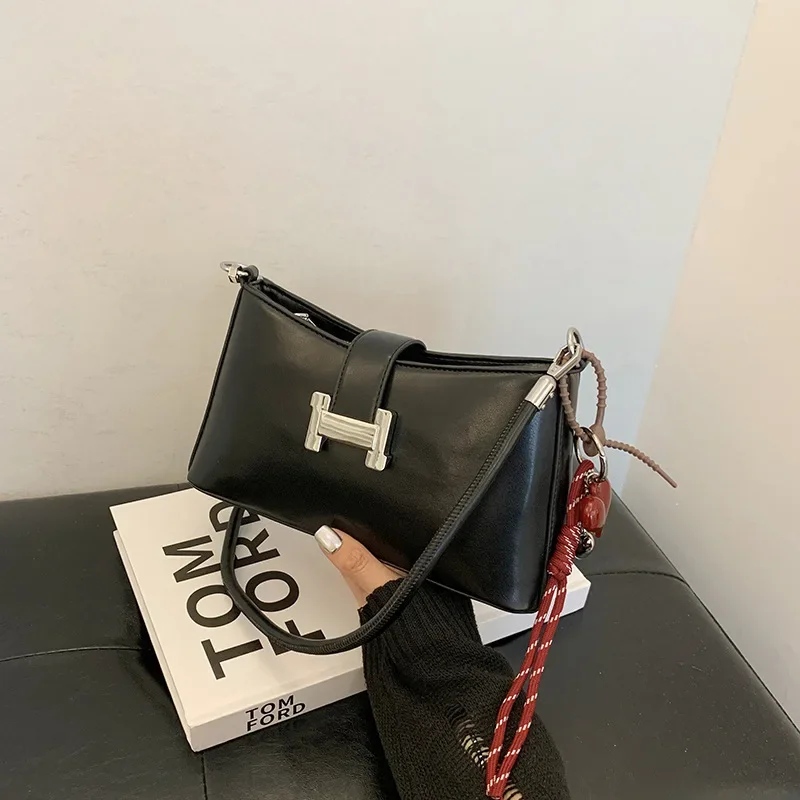 ‌ حقيبة الرغيف الفرنسي المستوحاة من 2025 - محفظة نسائية راقية |   جلد نباتي + حقيبة كروس/رسول متعددة الاستخدامات ‌