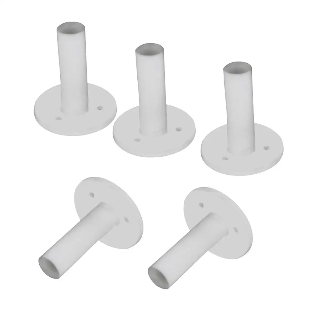 5pcs Golf Rubber Tees Hitting Practice Training Mat Range Tee Holder 57mm