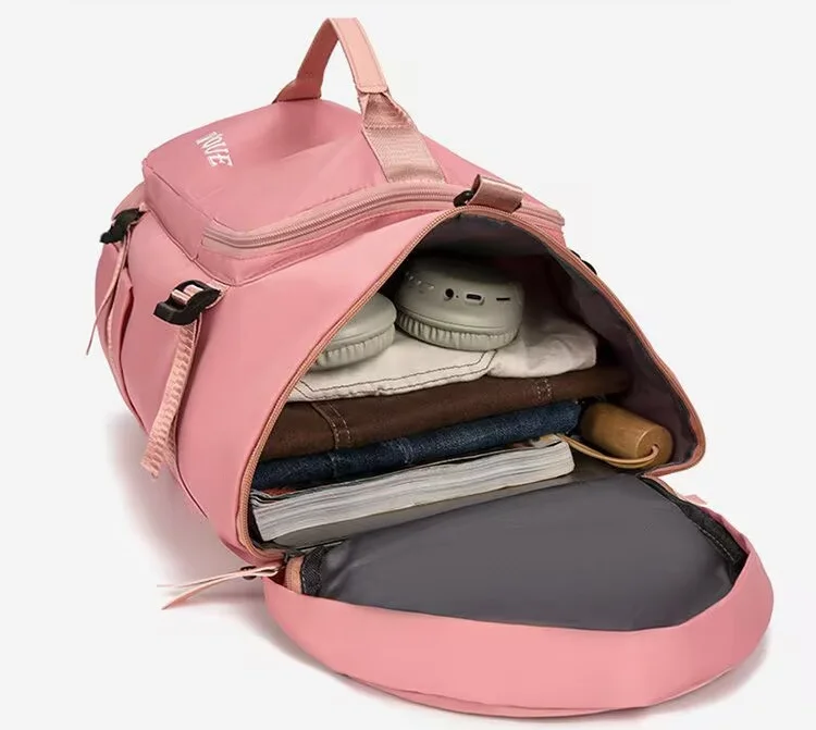 Zaino da viaggio borsa da viaggio multifunzionale per sport e Fitness portatile impermeabile di grande capacità da donna