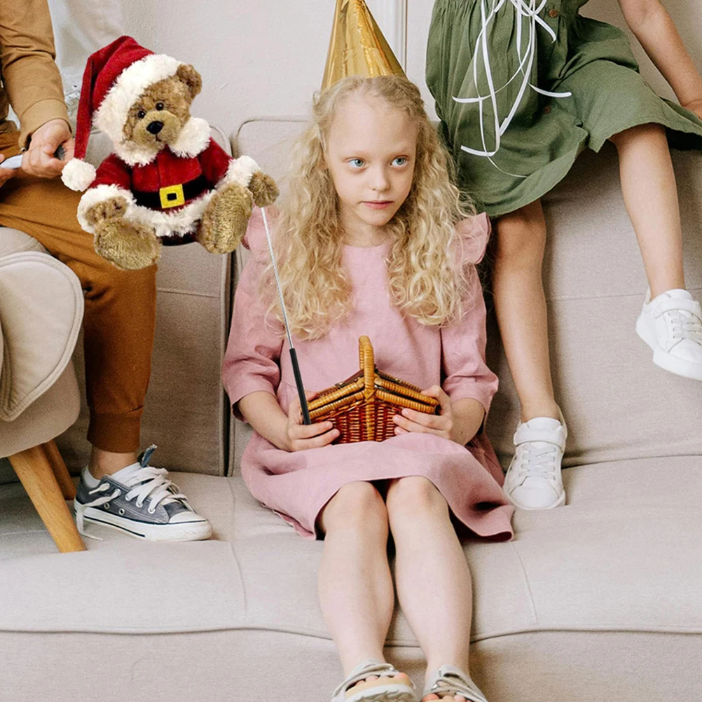 

2Pcs Half Body Puppet Control Rods Plastic Sleeve for Puppet Arm Manipulation Theater Stage Rod