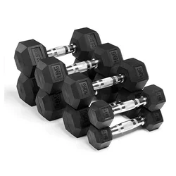 Manufacturer Coated buy online cast iron barbell and Hex Hexagonal dumbbells buy online cheap dumbbell set hex dumbbe 5kg 50 kg