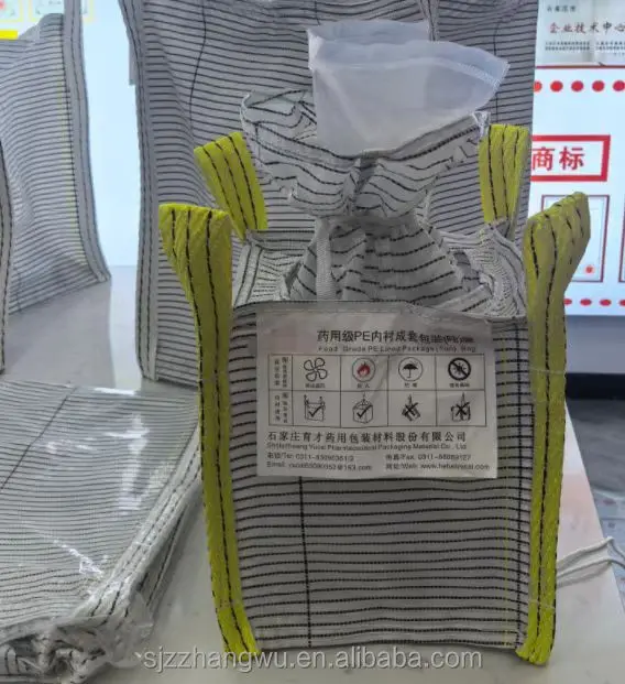 Borsa Jumbo per uso alimentare Borse Jumbo sterili Borsa Jumbo antistatica