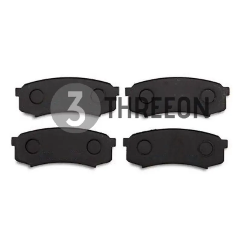 THREEON Front Rear Brake Pads For Toyota Land Cruiser Prado Hilux Mitsubishi Pajero Front 04465-60210 Rear 04465-60010