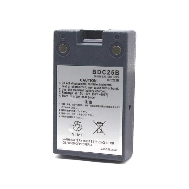 

6v 1600mAh NI-MH battery BDC25B for Sokia SET 5 B/C series total station